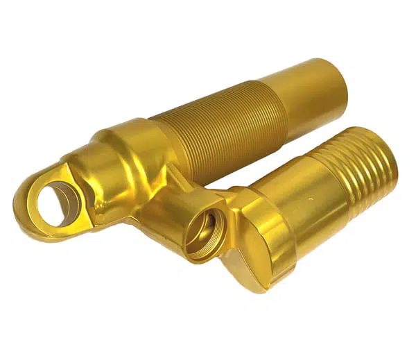 anodisation corps amortisseur moto quad